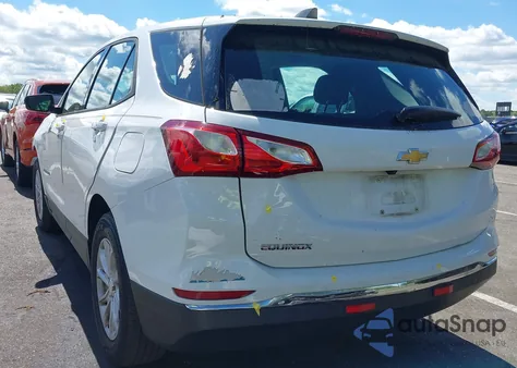 2018 Chevrolet Equinox Ls из США, поврежденный, VIN 3GNAXHEV0JL300782